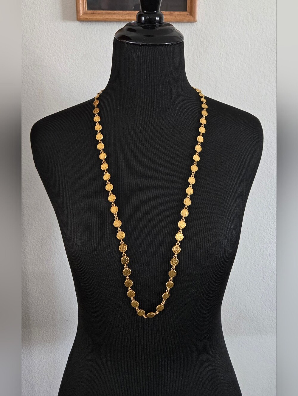 Napoleon Empereur Gold-tone Coin Necklace